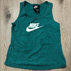 Heathered Green Nike Tank Top